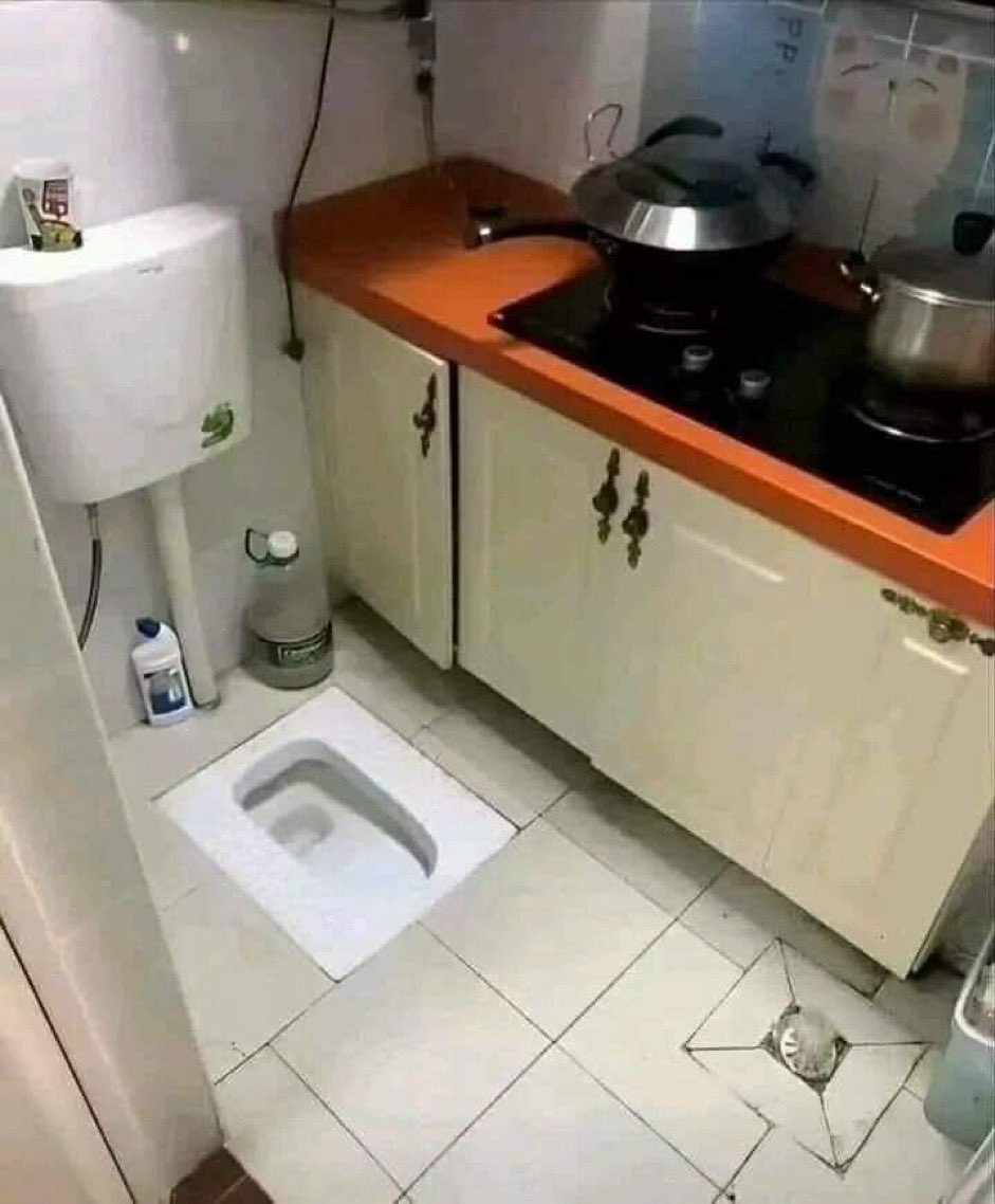 El típico piso que puedes alquilar en Madrid por el módico precio de 1200 euros...