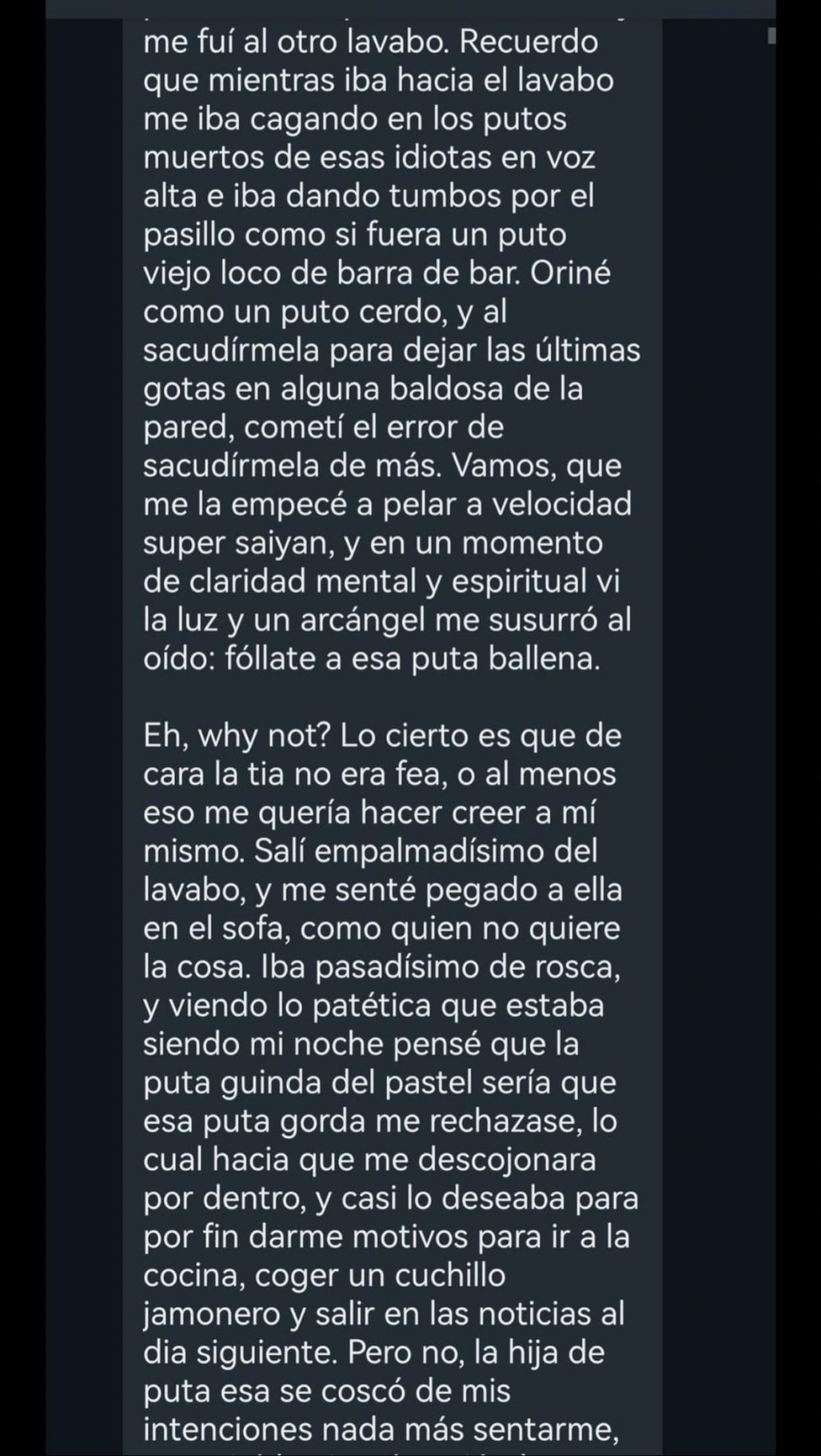 Never forget: LA GORDA.