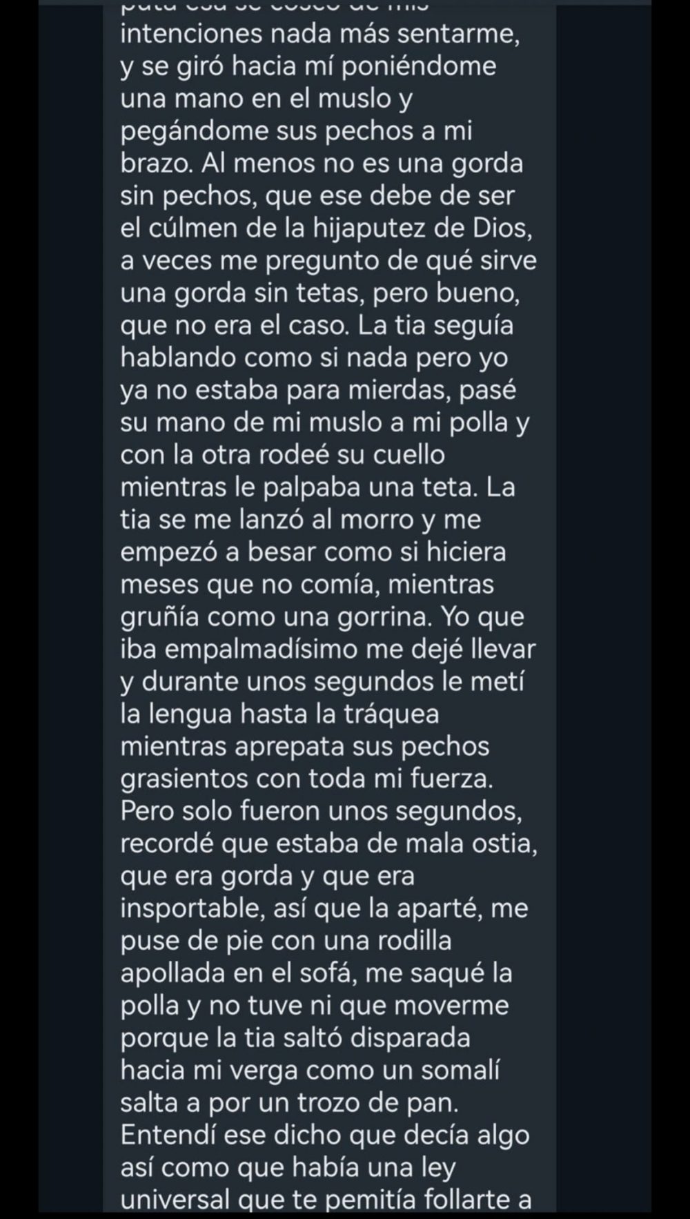 Never forget: LA GORDA.