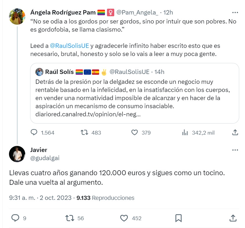 Hay gente que solo quiere ver su piso arder