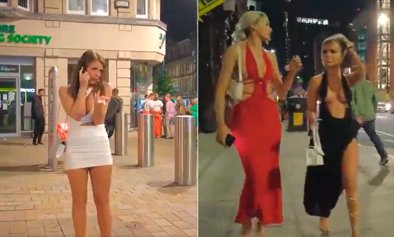 Así luce Manchester un sábado por la noche