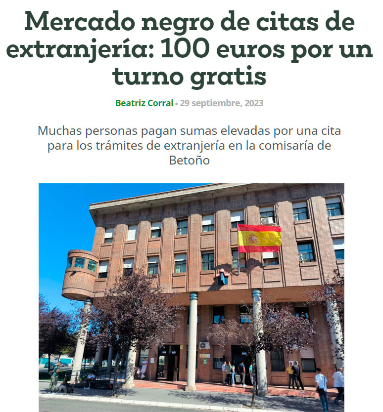 Cogen todas las citas en cuanto salen... y luego las venden