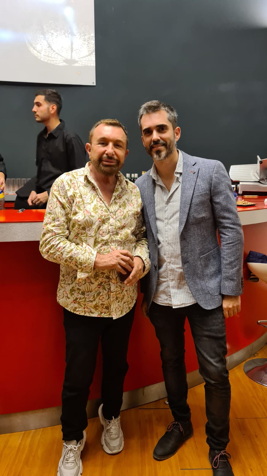 Pongo esta foto aquí solo para dejar constancia de que no somos la misma persona