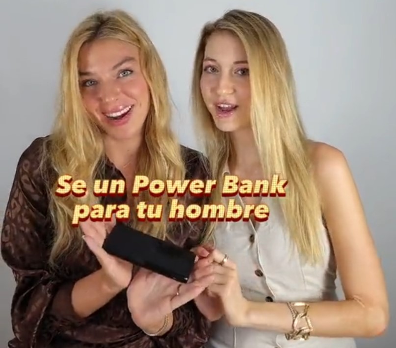 "Sé una Power Bank para tu hombre"