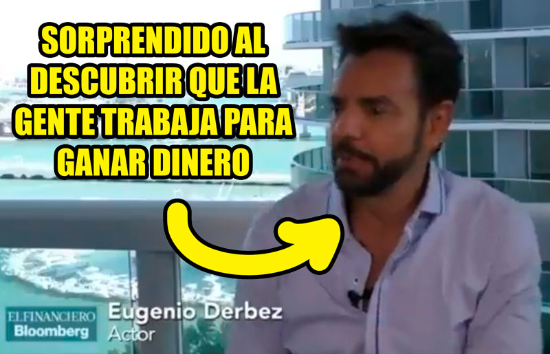 Un actor mexicano se sorprende porque la gente no quiera trabajar gratis para él
