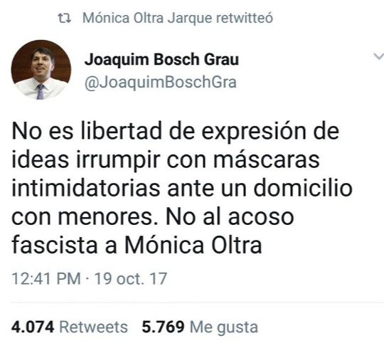 ¿Por qué antes de ver el hilo ya sé que Joaquim va a defender esa infamia con el cuIo abierto a todo gas?