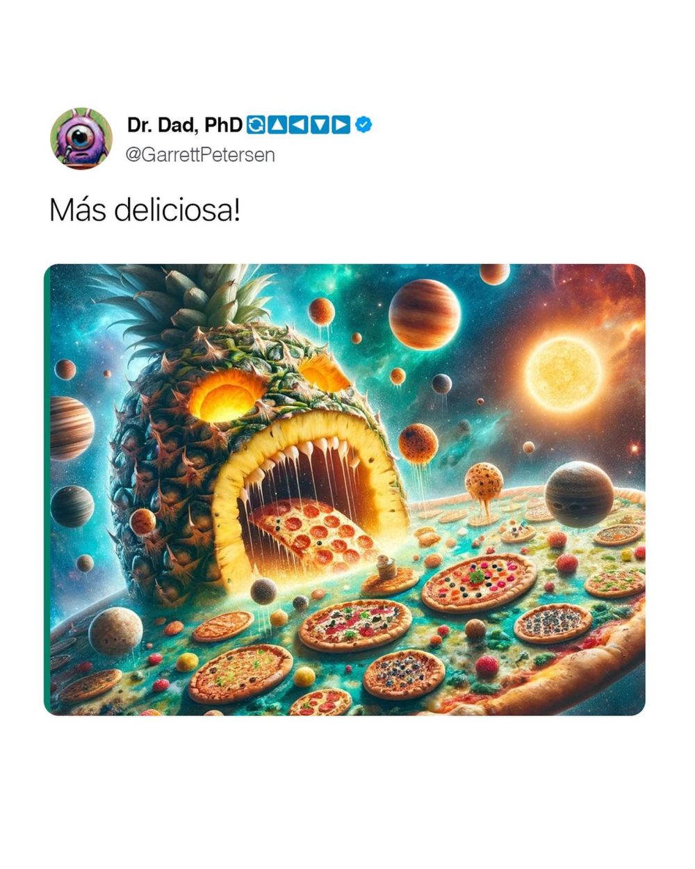 Así es como cree ChatGPT que una pizza se puede hacer más y más deliciosa