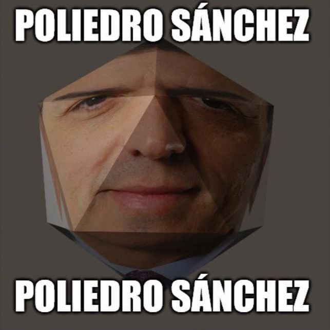 Never forget Poliedro Sánchez