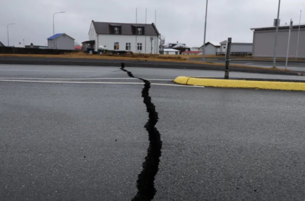 El sonido de una intrusión de magma a través del suelo bajo la península de Reykjanes