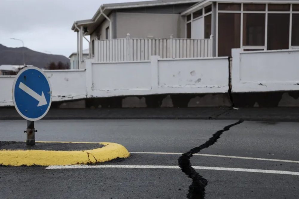 El sonido de una intrusión de magma a través del suelo bajo la península de Reykjanes