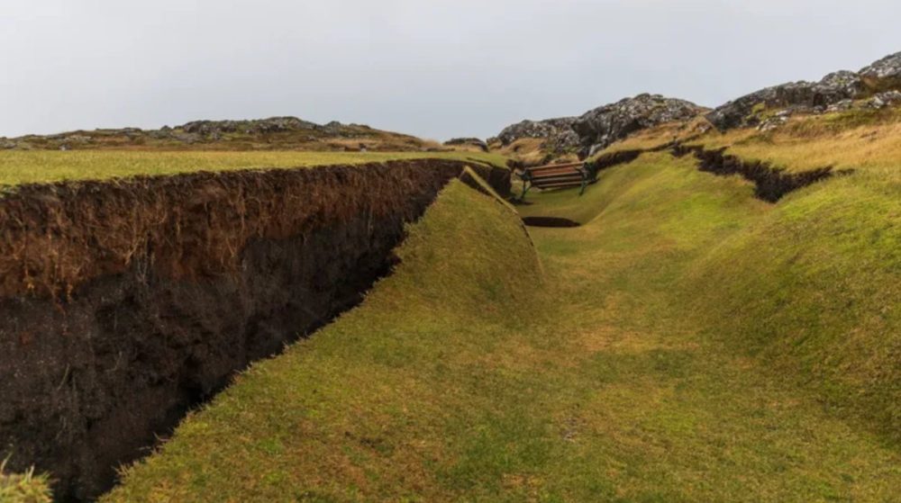 El sonido de una intrusión de magma a través del suelo bajo la península de Reykjanes