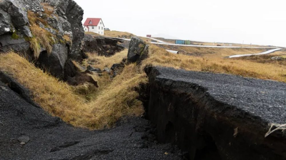 El sonido de una intrusión de magma a través del suelo bajo la península de Reykjanes