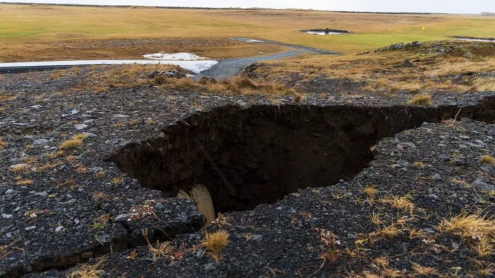 El sonido de una intrusión de magma a través del suelo bajo la península de Reykjanes