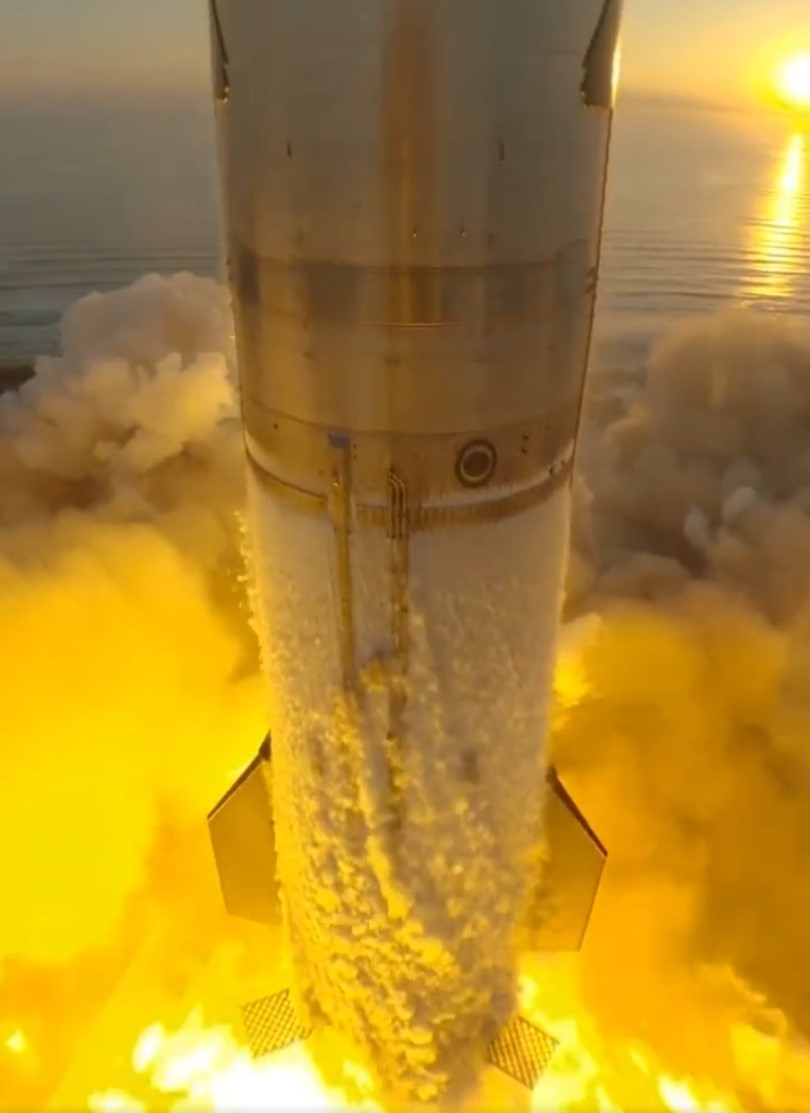 ¿Qué es ese gas que rodea la Starship durante su lanzamiento?