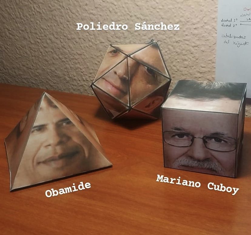 Never forget Poliedro Sánchez