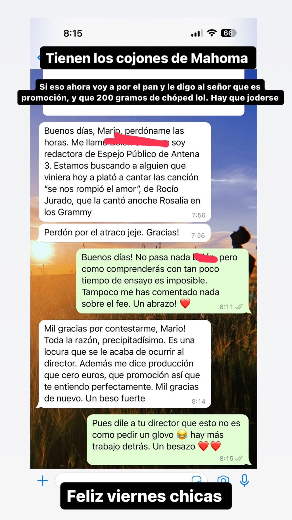 Presupuesto: 0 euros