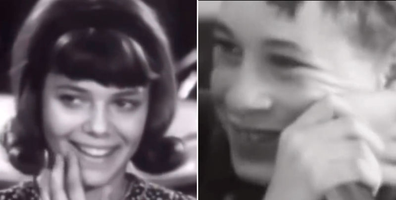 Vídeo grabado en 1965 en el que se muestra cómo reaccionan las niñas ante un maestro joven y apuesto.