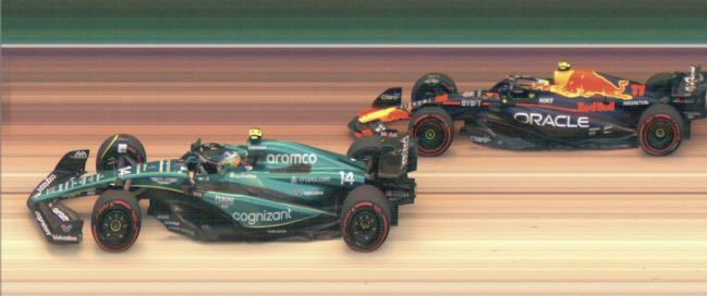 Esto es lo que ha hecho Fernando Alonso en la última vuelta para recuperar la tercera posición y pasar por meta a menos de una décima de Checo Pérez