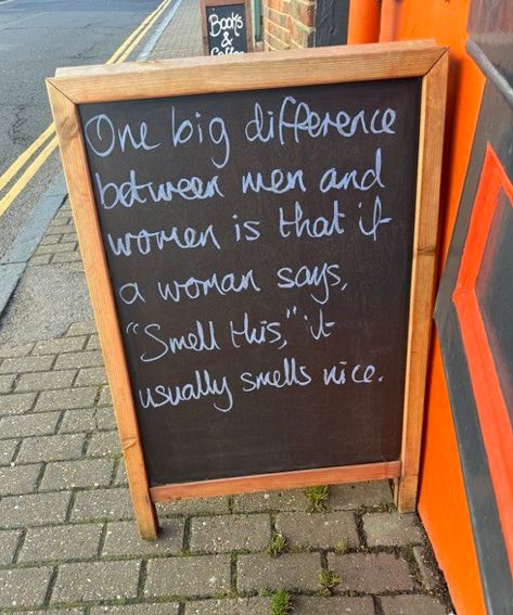 "Una gran diferencia entre hombres y mujeres...