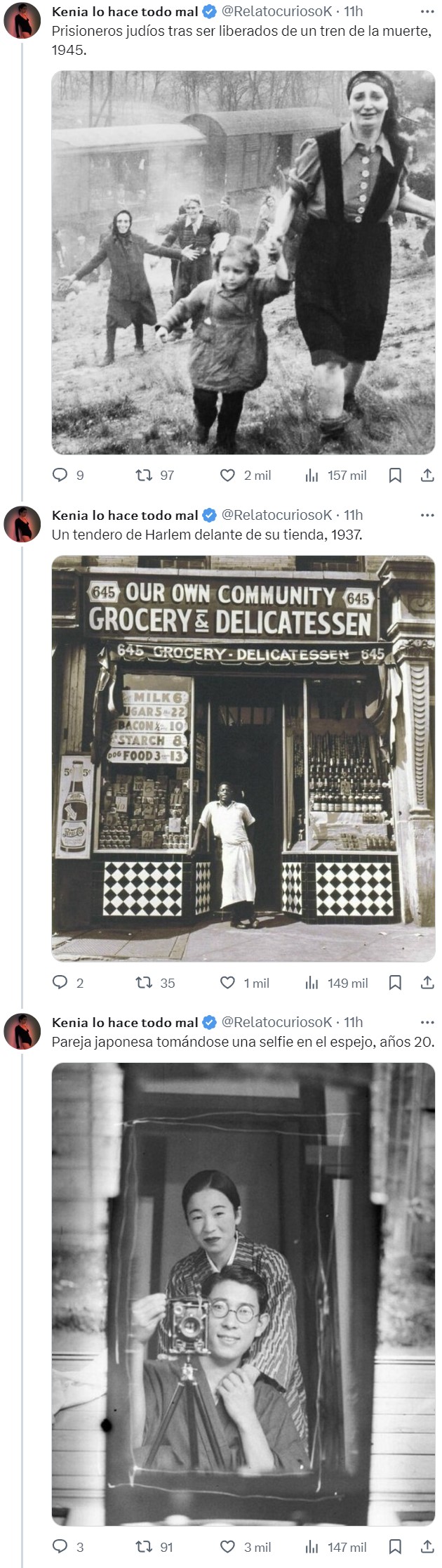 Fotos históricas que quizá no hayas visto antes