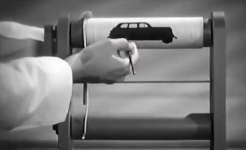 Así se enviaban las fotos por cable en 1937