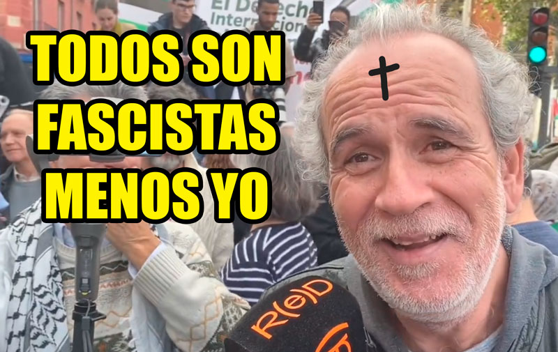 Willy Toledo sobre las manifestaciones de Ferraz: “Son una banda de tarados”.