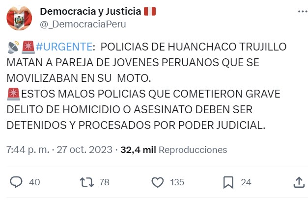 Para ser policía no necesitas tener nociones básicas de física, y a la vista está...