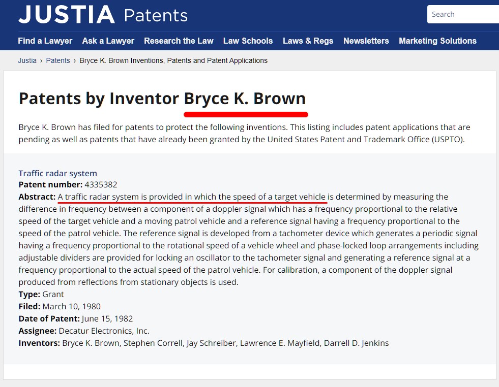 Parece coña pero no: el inventor del radar se llamaba "Bryce K. Brown"