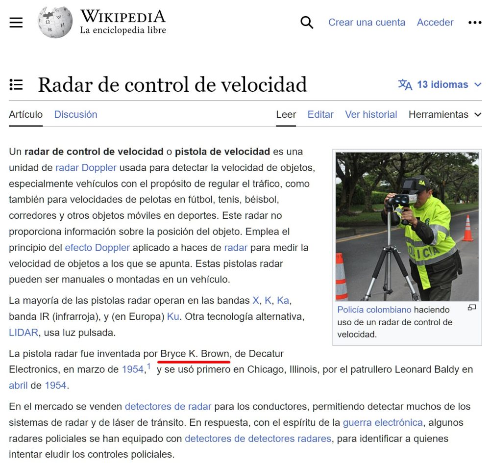 Parece coña pero no: el inventor del radar se llamaba "Bryce K. Brown"