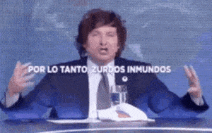 Milei habla amistosamente con el supuesto líder de los zurdos de miеrda