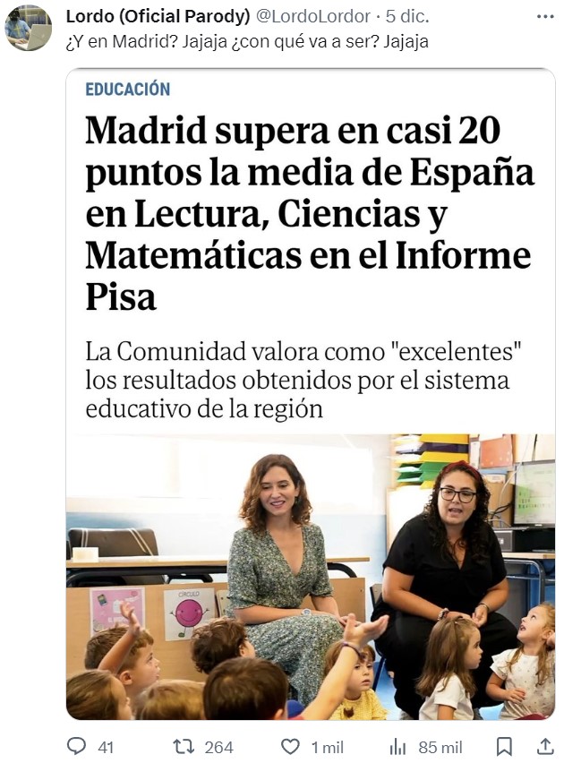 Esta SÍ la vi venir