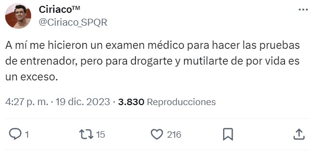 La evidencia científica es facha.