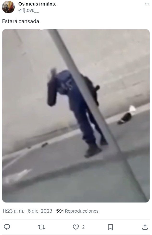 Espectacular intervención policial con perspectiva de género