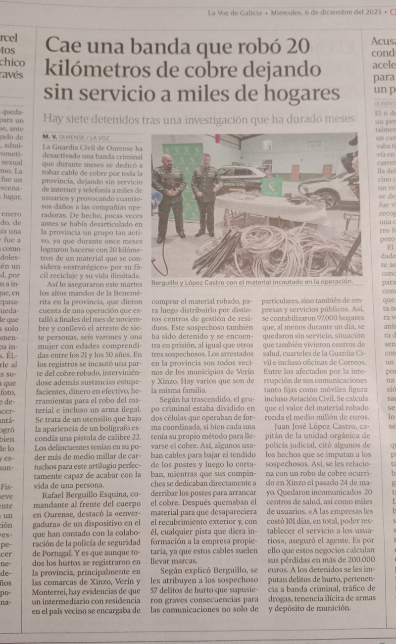 Seres de luz colegas que... dejan sin luz a los vecinos.