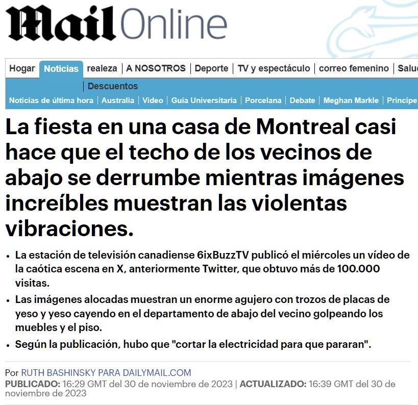 Vecinos colegas que hacen fiestas en el piso de arriba y crean un portal interdimensional para que tú también puedas ir