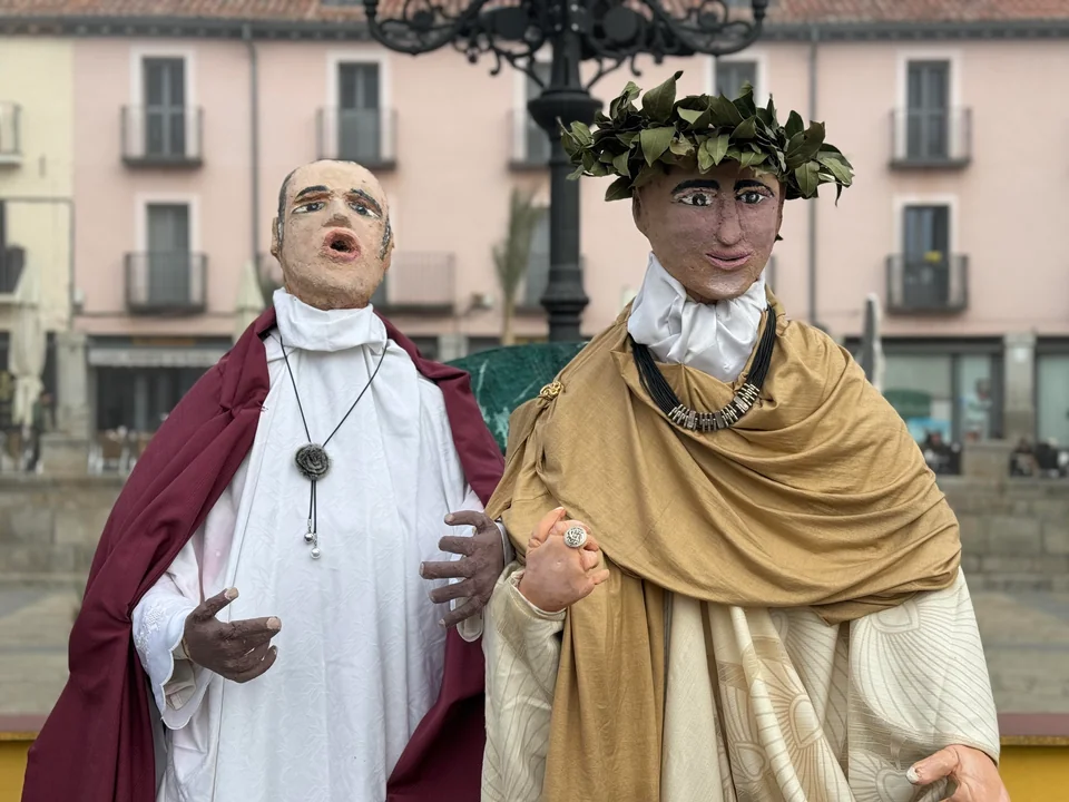 El Portal de Belén en las calles de El Escorial parece un homenaje al Ecce Homo