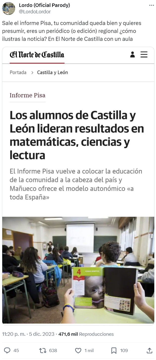 Esta SÍ la vi venir