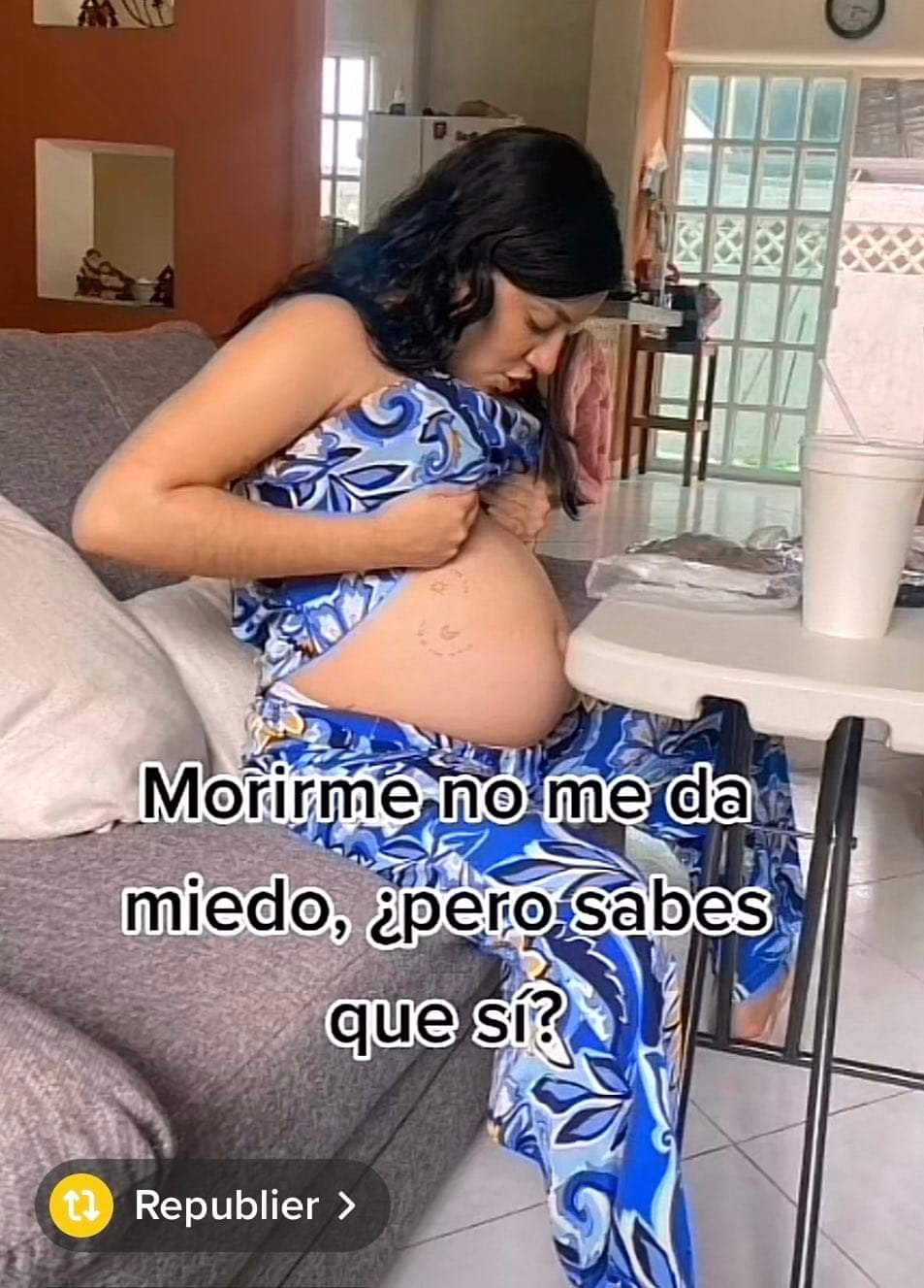 "Morirme no me da miedo, ¿Pero sabes qué me da miedo?"