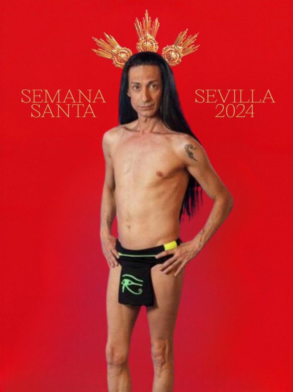 Madre mía el cartel de la Semana Santa de Sevilla...