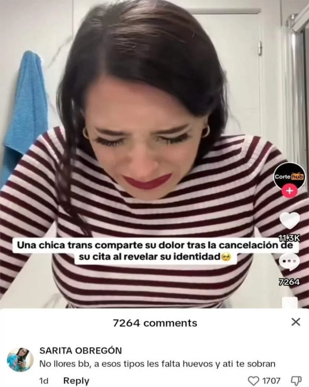 Ojalá tener los huevazos que tiene "Joanne Lagona"