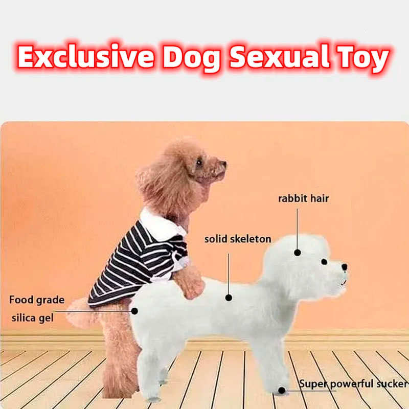 Perra de silicona para perros insaciables