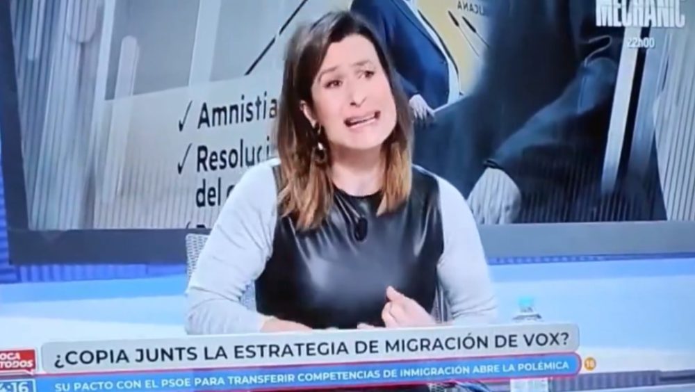 Colaboradora de Cuatro al día: "Si los españoles emigran a una sociedad donde son una minoría y los tienen en un guetto de pobreza también serían vioIadores y criminaIes"