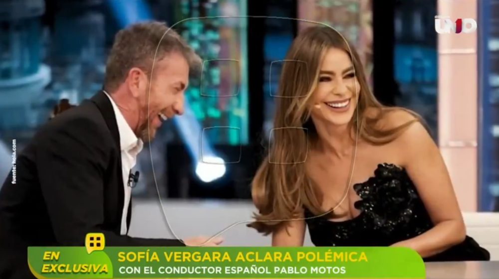 Después de tanto drama en Twitter y del enésimo intento de humillación a Pablo Motos, Sofía Vergara aclara lo evidente: estaban tomándose el pelo entre los dos