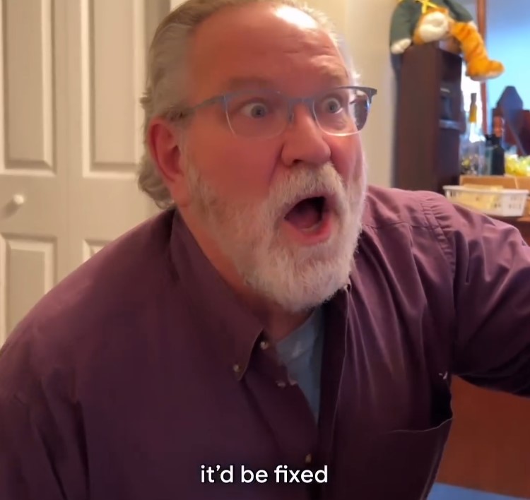 Cuando por fin puedes usar esa pieza random que guardas durante décadas "por si acaso"