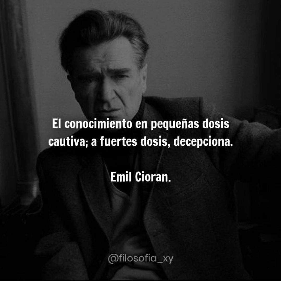 El conocimiento cautiva (en pequeñas dosis)