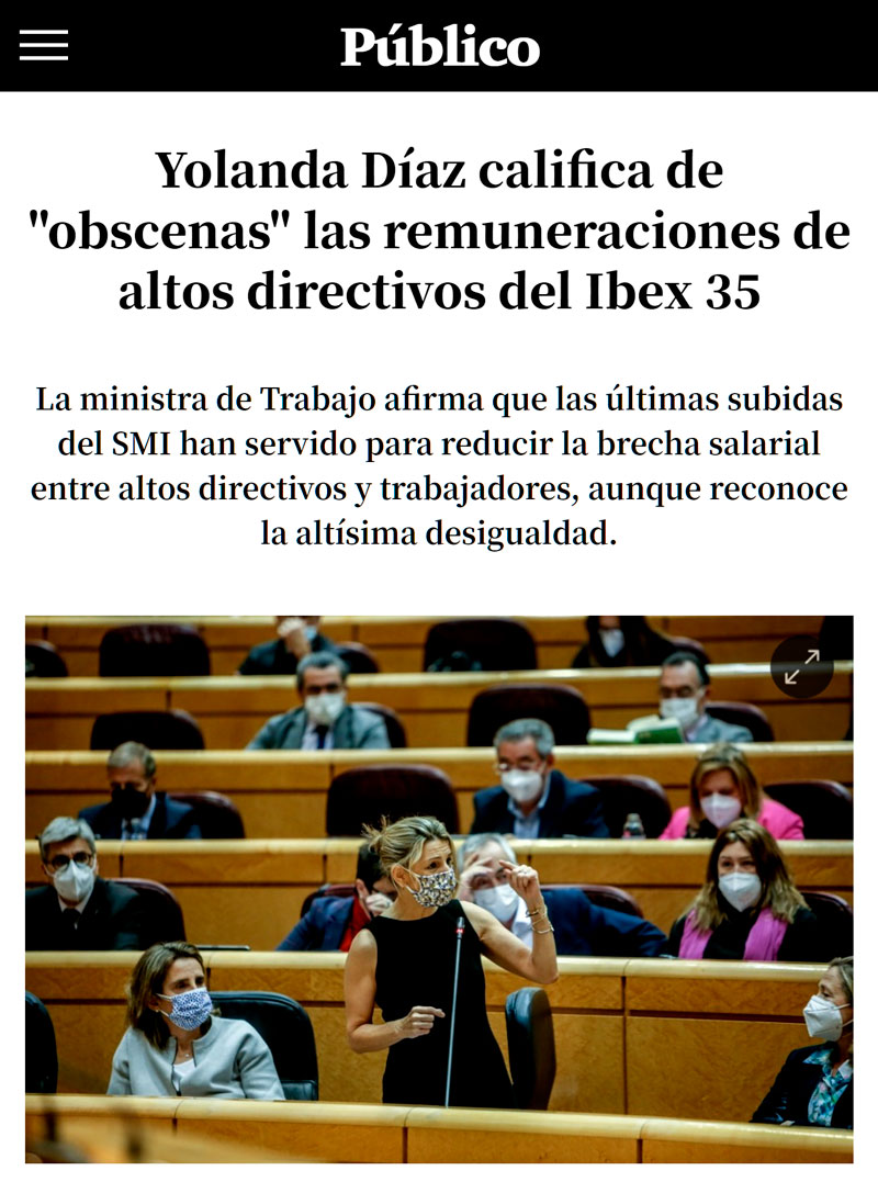 ¿Y a qué altura ponemos el límite de los sueños, Yolanda?