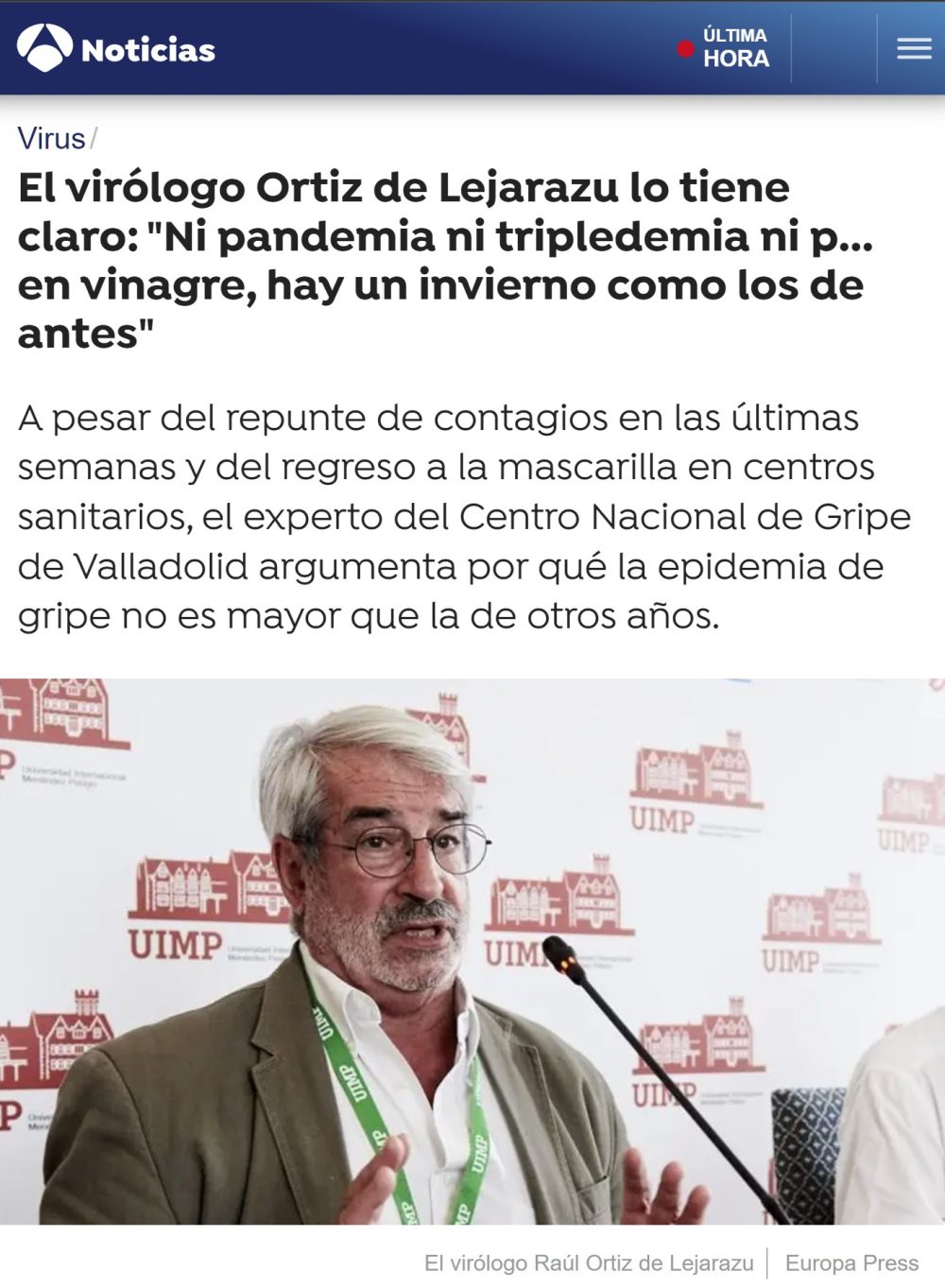 "Ni pandemia ni tripledemia ni poIIas"