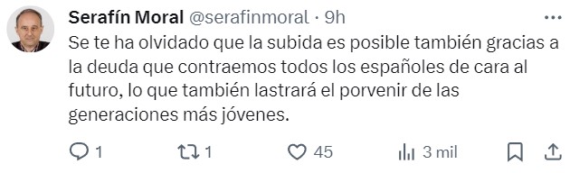 "A partir de hoy nuestros pensionistas recibirán en sus buzones una carta en las que se les comunica la revalorización de su pensión de forma personalizada"