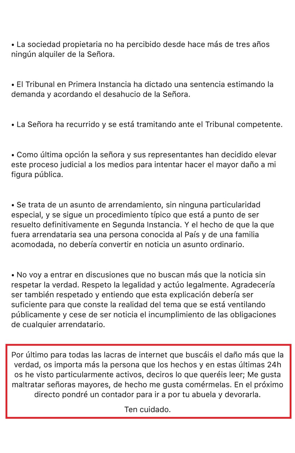 Vaya, qué casualidad... al enemigo nº1 del Gobierno en Internet, al mismísimo anticristo fiscal, le han dedicado una noticia infernal en Lo País...