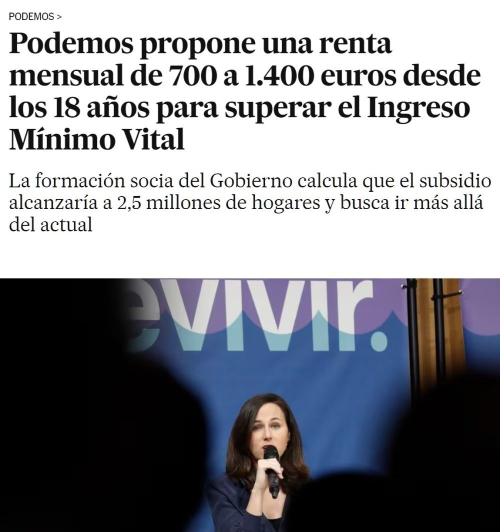 Sumar propone arrancarle el dinero a los padres para dárselo a los hijos, porque entienden que ellos tienen más potestad para hacerlo